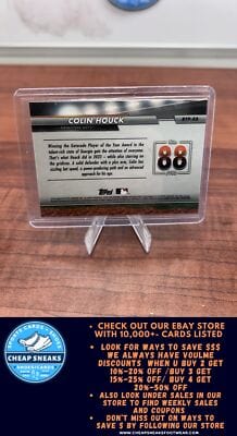 Cheap Sneaks Footwear/Sports Cards Baseball Card Colin Houck 2024 Bowman Bowman Scouts' Top 100 #BTP-88 New York Mets