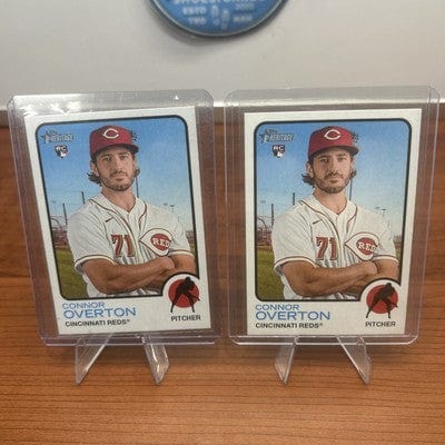 Cheap Sneaks Footwear/Sports Cards Baseball Card Connor Overton 2022 Heritage High Number #524 Cincinnati Reds Rookie