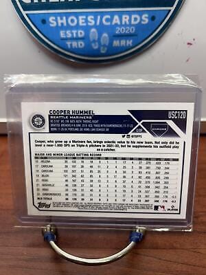 Cheap Sneaks Footwear/Sports Cards Baseball Card Cooper Hummel 2023 Topps Chrome Update Pink #USC120 Mariners