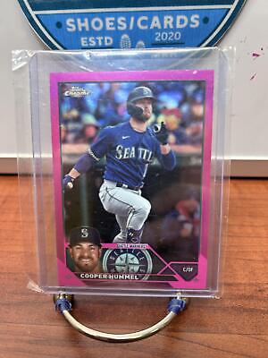 Cheap Sneaks Footwear/Sports Cards Baseball Card Cooper Hummel 2023 Topps Chrome Update Pink #USC120 Mariners