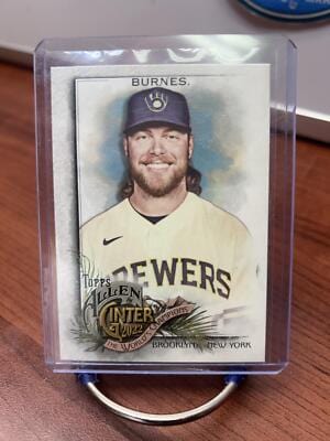 Cheap Sneaks Footwear/Sports Cards Baseball Card Corbin Burnes 2022 Topps Allen & Ginter #31 Milwaukee Brewers