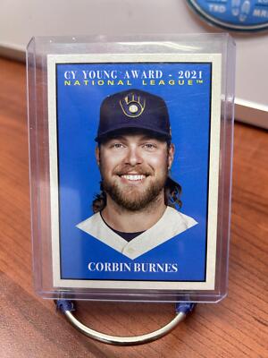 Cheap Sneaks Footwear/Sports Cards Baseball Card Corbin Burnes 2022 Topps Archives #318 Milwaukee Brewers