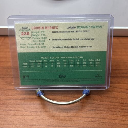 Cheap Sneaks Footwear/Sports Cards Baseball Card Corbin Burnes 2023 Topps Chrome Platinum Anniversary Orioles, Brewers