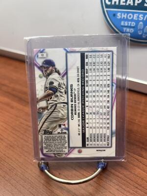 Cheap Sneaks Footwear/Sports Cards Baseball Card Corbin Burnes 2023 Topps Cosmic Chrome #12 Milwaukee Brewers