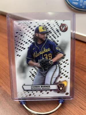 Cheap Sneaks Footwear/Sports Cards Baseball Card Corbin Burnes 2023 Topps Pristine #2 Milwaukee Brewers