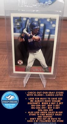 Cheap Sneaks Footwear/Sports Cards Baseball Card Corey Jenkins 1996 Topps #20 Boston Red Sox