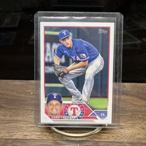 Cheap Sneaks Footwear/Sports Cards Baseball Card Corey Seager Texas Rangers 2023 Topps Series 1 #315