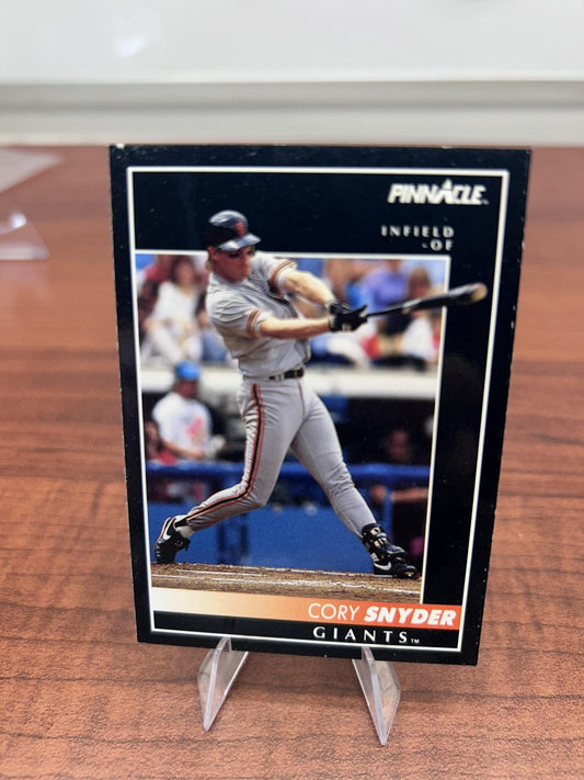 Cheap Sneaks Footwear/Sports Cards Baseball Card Cory Snyder 1992 Pinnacle #506 San Francisco Giants