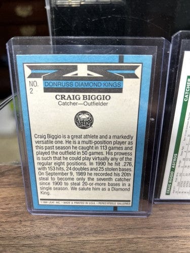 Cheap Sneaks Footwear/Sports Cards Baseball Card Craig Biggio RC Lot (6) Houston Astros 89 Topps RC,89 Donruss RC, 92 U