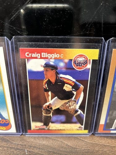 Cheap Sneaks Footwear/Sports Cards Baseball Card Craig Biggio RC Lot (6) Houston Astros 89 Topps RC,89 Donruss RC, 92 U