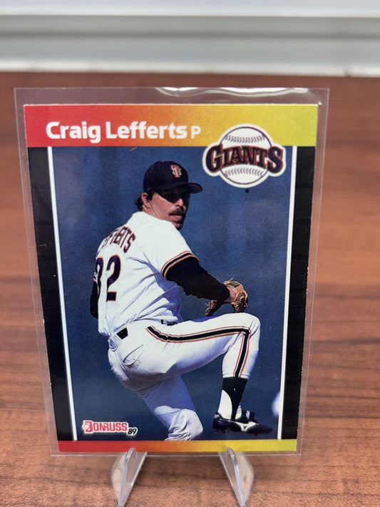 Cheap Sneaks Footwear/Sports Cards Baseball Card Craig Lefferts 1989 Donruss #59 San Francisco Giants