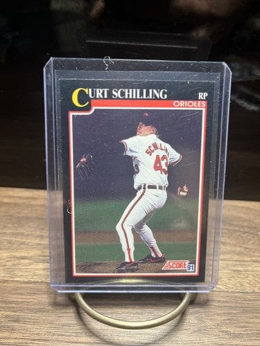 Cheap Sneaks Footwear/Sports Cards Baseball Card Curt Schilling 1991 Score #788 Baltimore Orioles