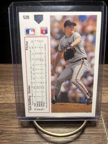 Cheap Sneaks Footwear/Sports Cards Baseball Card CURT SCHILLING 1991 Upper Deck Baseball Card #528 Baltimore Orioles