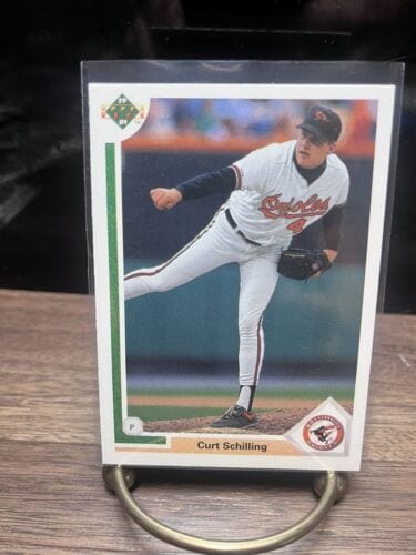 Cheap Sneaks Footwear/Sports Cards Baseball Card Curt Schilling Baltimore Orioles 1991 Upper Deck Baseball Card # 528