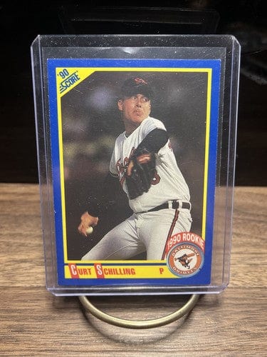 Cheap Sneaks Footwear/Sports Cards Baseball Card Curt Schilling Rookie 1990 Score card 581 Baltimore Orioles RC
