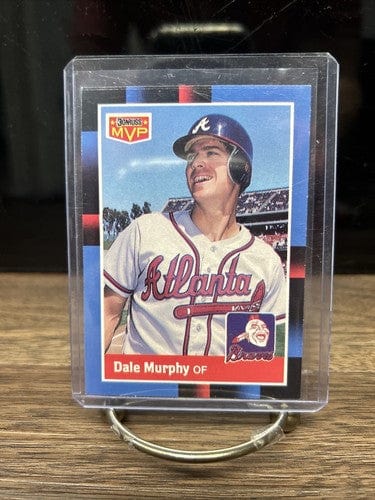 Cheap Sneaks Footwear/Sports Cards Baseball Card Dale Murphy #BC-14 1988 Donruss Bonus MVP's Atlanta Braves