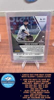 Cheap Sneaks Footwear/Sports Cards Baseball Card Dallas Keuchel  2021 Panini Mosaic Blue #121 Chicago White Sox