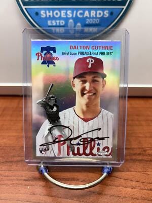 Cheap Sneaks Footwear/Sports Cards Baseball Card Dalton Guthrie RC 2023 Topps Chrome Platinum Anniversary Refractor #11
