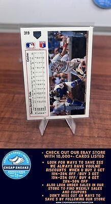 Cheap Sneaks Footwear/Sports Cards Baseball Card Damon Berryhill 1991 Upper Deck #319c Chicago Cubs