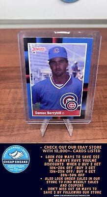Cheap Sneaks Footwear/Sports Cards Baseball Card Damon Berryhill (RC) 1988 Donruss #639 Chicago Cubs