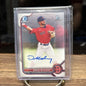 Cheap Sneaks Footwear/Sports Cards Baseball Card Daniel McElveny 2022 Bowman Chrome Prospect Autograph Boston Red Sox A
