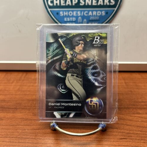 Cheap Sneaks Footwear/Sports Cards Baseball Card Daniel Montesino 2023 Bowman Platinum Prospect Card #Top-16 San Diego