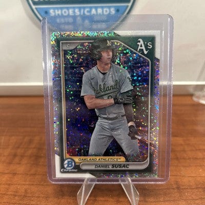 Cheap Sneaks Footwear/Sports Cards Baseball Card Daniel Susac 2024 Bowman Chrome Prospect Mini Diamond #BCP-42 Athletic