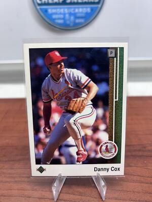 Cheap Sneaks Footwear/Sports Cards Baseball Card Danny Cox 1989 Upper Deck #535 St. Louis Cardinals