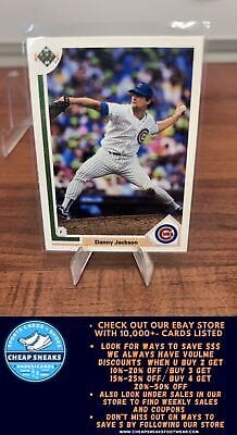 Cheap Sneaks Footwear/Sports Cards Baseball Card Danny Jackson 1991 Upper Deck #723c Chicago Cubs