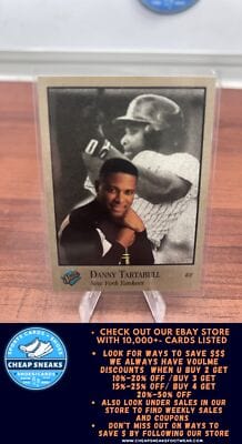 Cheap Sneaks Footwear/Sports Cards Baseball Card Danny Tartabull 1992 Studio #220 New York Yankees