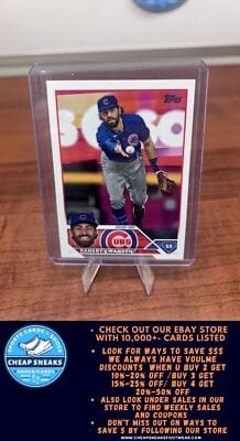 Cheap Sneaks Footwear/Sports Cards Baseball Card Dansby Swanson 2023 Topps Chicago Cubs #CHC-15 Chicago Cubs