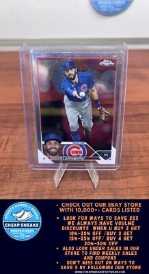Cheap Sneaks Footwear/Sports Cards Baseball Card Dansby Swanson 2023 Topps Chrome #144 Chicago Cubs