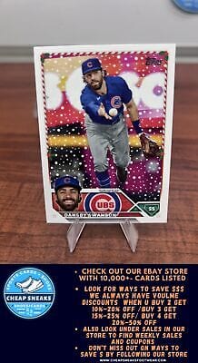 Cheap Sneaks Footwear/Sports Cards Baseball Card Dansby Swanson 2023 Topps Holiday #H190 Chicago Cubs