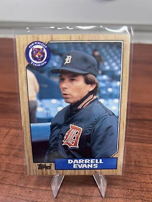 Cheap Sneaks Footwear/Sports Cards Baseball Card Darrell Evans 1987 Topps #265 Detroit Tigers