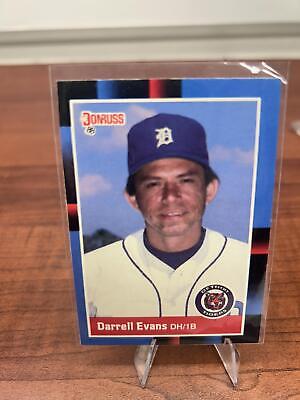 Cheap Sneaks Footwear/Sports Cards Baseball Card Darrell Evans 1988 Donruss #250 Detroit Tigers