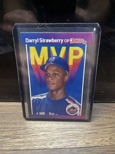 Cheap Sneaks Footwear/Sports Cards Baseball Card Darryl Strawberry 2 Card Lot 89 Topps Bazooka Shining Star + 89 Donrus