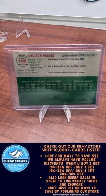 Cheap Sneaks Footwear/Sports Cards Baseball Card Daulton Varsho 2023 Topps Chrome Platinum Anniversary #192 Toronto Blu