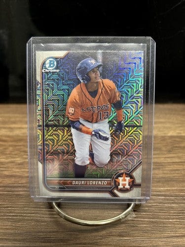 Cheap Sneaks Footwear/Sports Cards Baseball Card Dauri Lorenzo 2022 Bowman Chrome Mega Box Refractors Houston Astros Ca