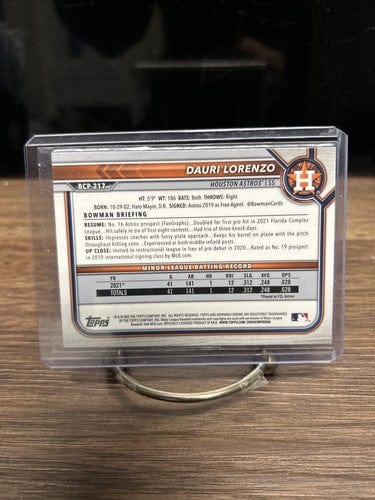 Cheap Sneaks Footwear/Sports Cards Baseball Card Dauri Lorenzo 2022 Bowman Chrome Mega Box Refractors Houston Astros Ca