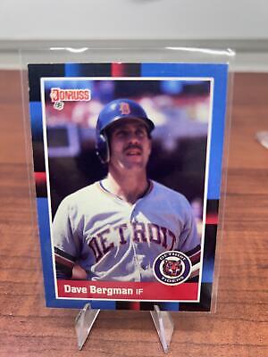 Cheap Sneaks Footwear/Sports Cards Baseball Card Dave Bergman 1988 Donruss #373 Detroit Tigers