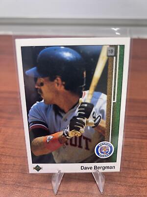 Cheap Sneaks Footwear/Sports Cards Baseball Card Dave Bergman 1989 Upper Deck #266 Detroit Tigers