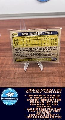 Cheap Sneaks Footwear/Sports Cards Baseball Card Dave Gumpert 1987 Topps #487 Chicago Cubs