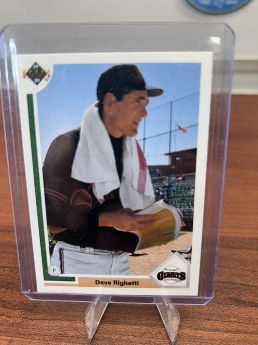 Cheap Sneaks Footwear/Sports Cards Baseball Card Dave Righetti 1991 Upper Deck #778 San Francisco Giants