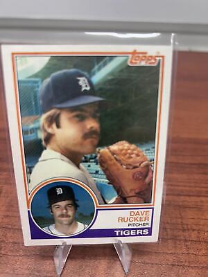 Cheap Sneaks Footwear/Sports Cards Baseball Card Dave Rucker 1983 Topps #304 Detroit Tigers
