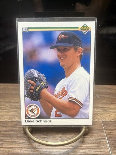 Cheap Sneaks Footwear/Sports Cards Baseball Card Dave Schmidt P Baltimore Orioles 1990 Upper Deck Baseball Card #641