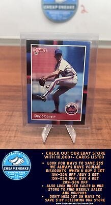 Cheap Sneaks Footwear/Sports Cards Baseball Card David Cone 1988 Donruss #653 New York Mets