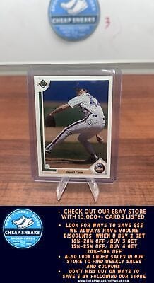 Cheap Sneaks Footwear/Sports Cards Baseball Card David Cone 1991 Upper Deck #366 New York Mets
