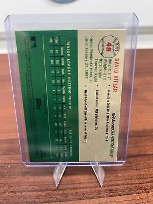Cheap Sneaks Footwear/Sports Cards Baseball Card David Villar 2023 Topps Chrome Platinum  Anniversary Silver Refractor