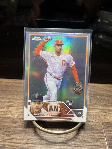 Cheap Sneaks Footwear/Sports Cards Baseball Card David Villar 2023 Topps Chrome  Rookie Silver Refractor San Francisco