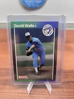 Cheap Sneaks Footwear/Sports Cards Baseball Card David Wells 1989 Donruss #307a Toronto Blue Jays